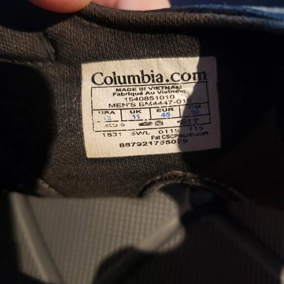 Columbia 2 Strap Sandals Mens US 12 Outdoors hiking water drains - Picture 7 of 7